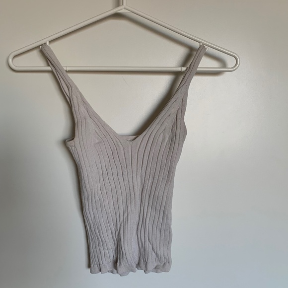 Cream Tank Top - Picture 1 of 3
